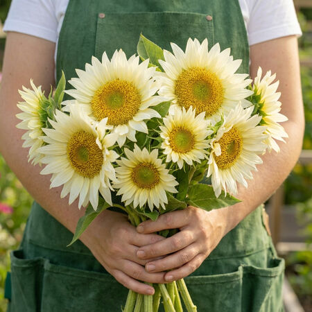ProCut&reg; White Lite, (F1) Sunflower Seeds - Packet image number null